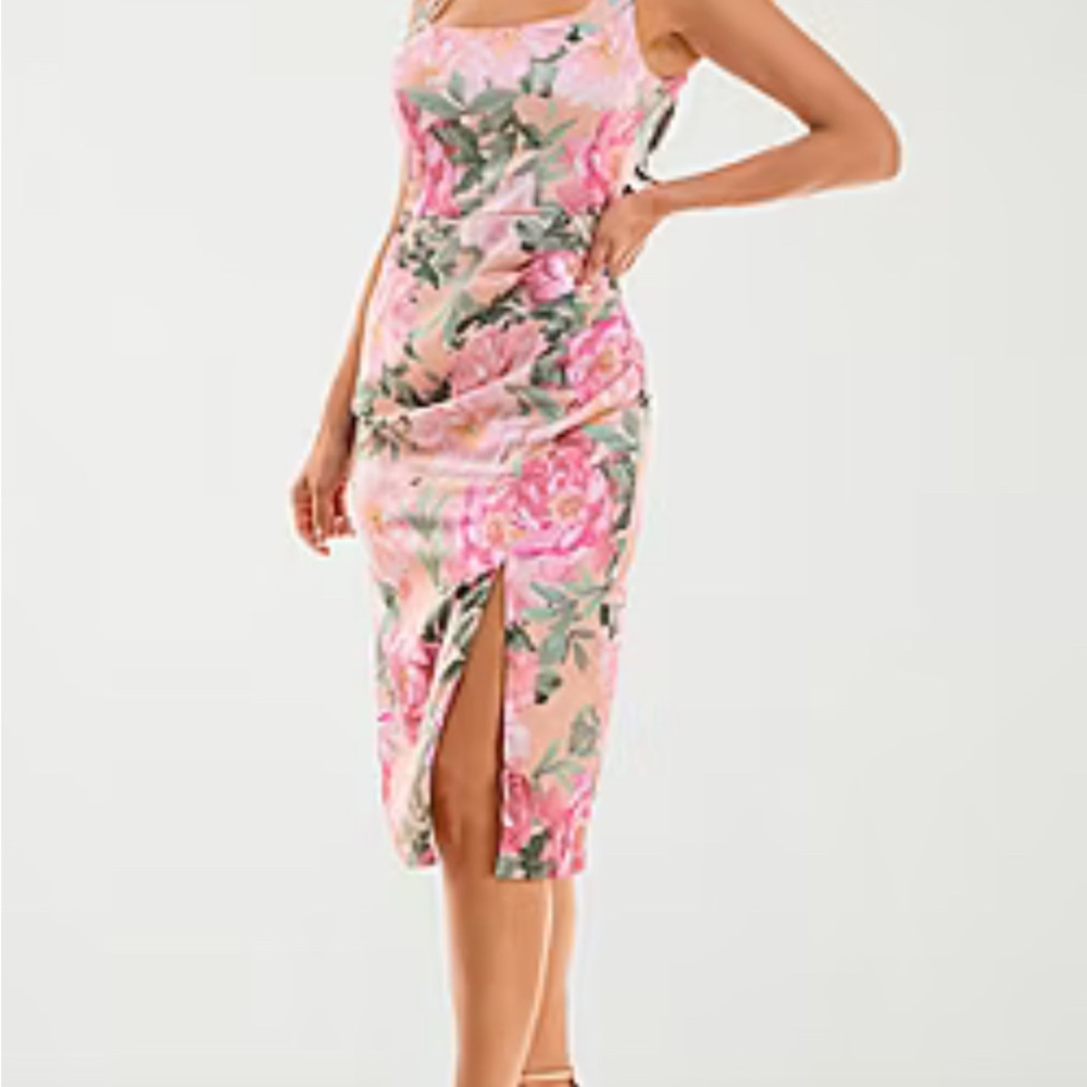 Floral Pink Dress
